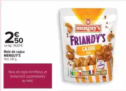 Carrefour Menguy's - noix de cajou offre