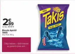 Carrefour Takis - biscuits apéritif offre