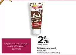 Carrefour Régilait - lait concentré sucré offre