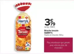 Carrefour Harry's - brioche tressée offre