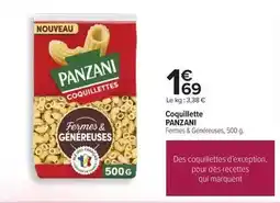 Carrefour Panzani - coquillette offre