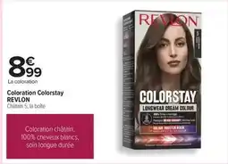 Carrefour Revlon - coloration colorstay offre