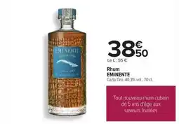 Carrefour Eminente - rhum offre