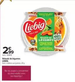 Carrefour Liebig - veloute de légumes offre