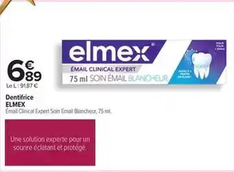 Carrefour Elmex - dentifrice offre