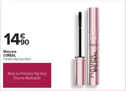 Carrefour L'oréal - mascara offre