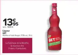 Carrefour Get - liqueur offre