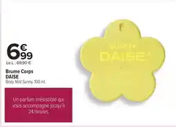 Carrefour Sunny - brume corps offre