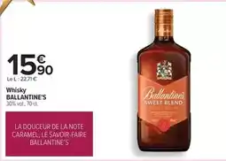 Carrefour Ballantine's - whisky offre
