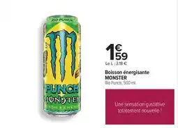 Carrefour Rio - boisson énergisante offre