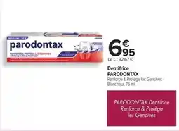 Carrefour Parodontax - dentifrice offre