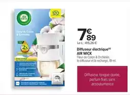 Carrefour Air wick - diffuseur électrique offre