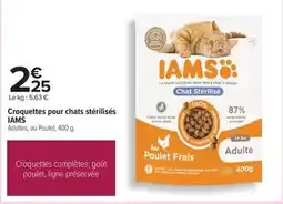 Carrefour Croquettes pour chats stérilisés offre