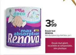 Carrefour Renova - essuie tout offre