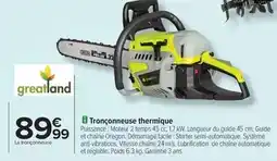 Carrefour Tronçonneuse thermique offre