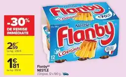 Carrefour Nestlé - flanby offre