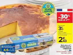 Carrefour Carrefour - œufs plein air filiere qualite offre