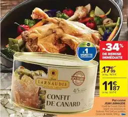 Carrefour Jean larnaudie - plat cuisiné offre
