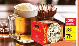 Carrefour La goudale - bière blonde blonde offre