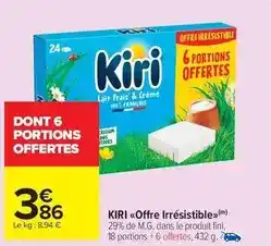 Carrefour Kiri - offre irrésistible offre