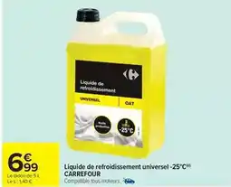 Carrefour Carrefour - liquide de refroidissement universel offre