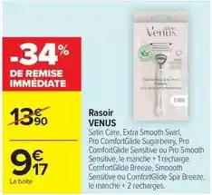 Carrefour Care - rasoir offre