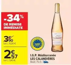 Carrefour I.g.p. méditerranée offre