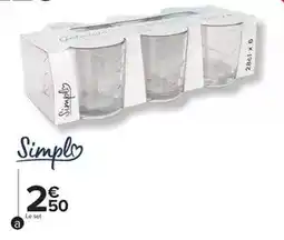 Carrefour Simply - le set offre