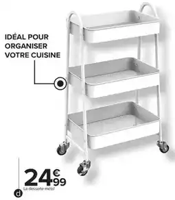 Carrefour La dessente métal offre