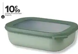 Carrefour La botte de conservation offre