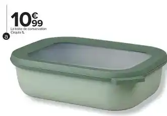 Carrefour La botte de conservation offre