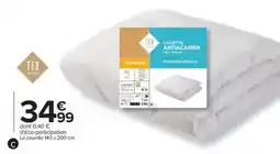 Carrefour Tex - couette antiacarien offre