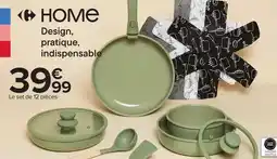 Carrefour Tous - set de 12 pieces offre