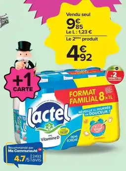 Carrefour Lactel - vitamine d offre