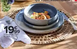 Carrefour Le serviée 12 pièces en pago offre