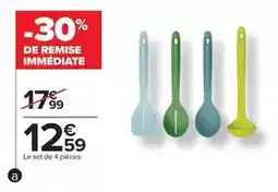 Carrefour Set de 4 pièces offre