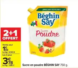 Carrefour Sucre en poudre offre