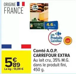 Carrefour Carrefour - comté a.o.p. extra offre