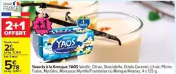 Carrefour Nestlé - yaourts à la grecque yaos offre