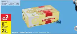 Carrefour Carrefour - margarine classic' cuisson et pâtisserie offre