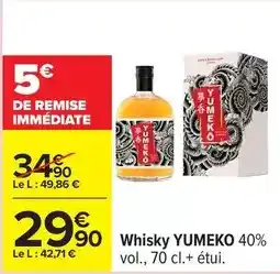 Carrefour Whisky offre