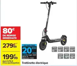 Carrefour Total - trottinette électrique offre