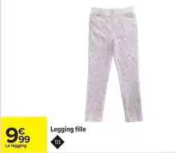 Carrefour Tex - legging fille offre