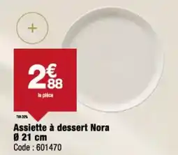 Promocash Assiette à dessert nora ø 21 cm offre