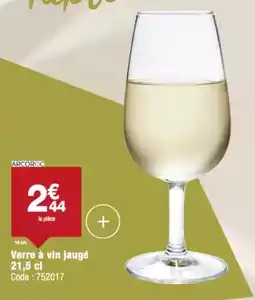 Promocash Arcoroc - verre à vin jauté offre