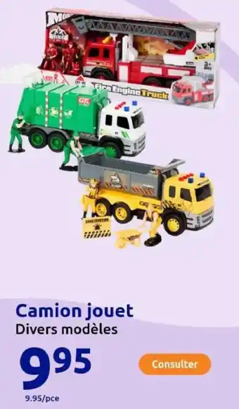 Action Camion jouet offre