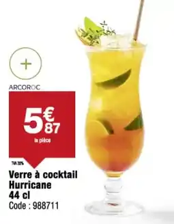 Promocash Arcoroc - verre à cocktail hurricane offre