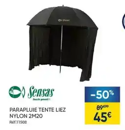 Pacific Pêche Parapluie tente liez nylon 2m20 offre