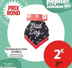 Gifi Xs - bandana pour chien offre