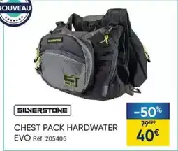 Pacific Pêche Chest pack hardwater evo offre